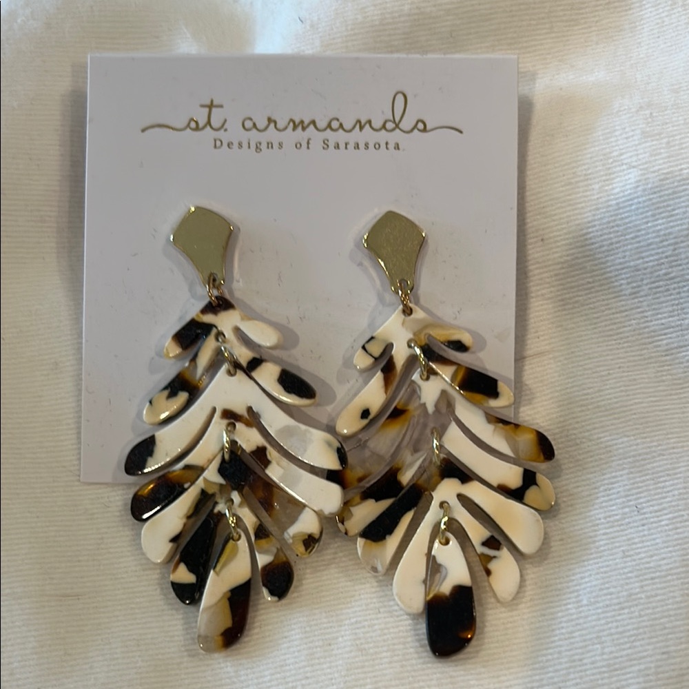 New St. Armands Tortoise Shell Earrings